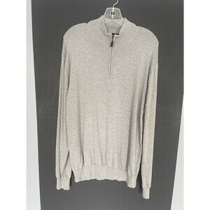 Jos A Bank Men’s Quarter Zip Pullover Size Large
